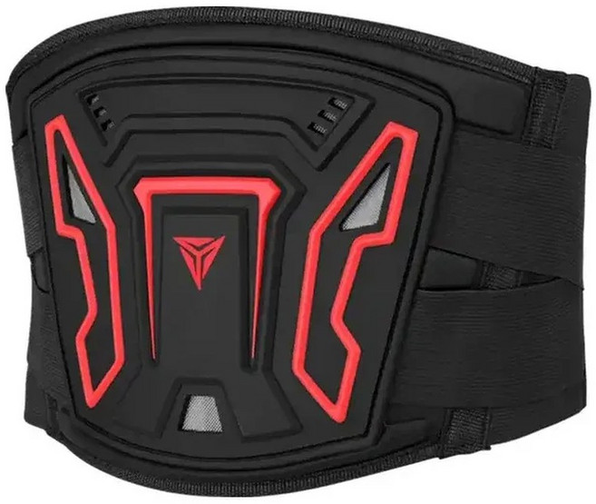 오토바이 허리 보호대 전문 모토크로스 가드 사이클링 보호 벨트, XL96-120cm, Red, 1개