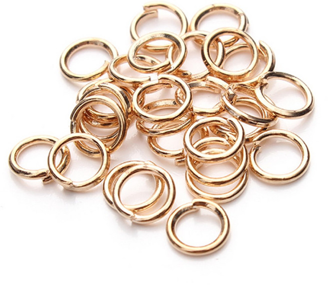 금속 오링 7mm원형고리 금속링오너킹 O링, 1개, 골드7mm