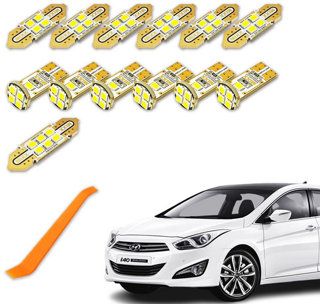 믹스 차량용 LED 실내등 풀세트 + 리무버, 현대 i40살룬 일반형, 1세트