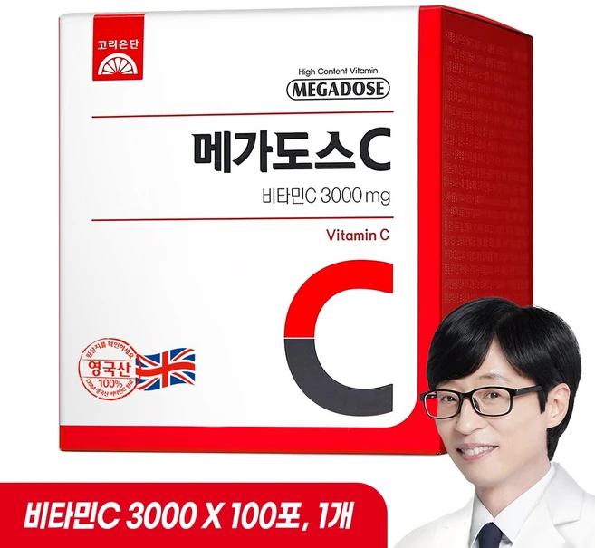 메가도스 비타민C 3000mg, 300g, 1개 - 쿠팡