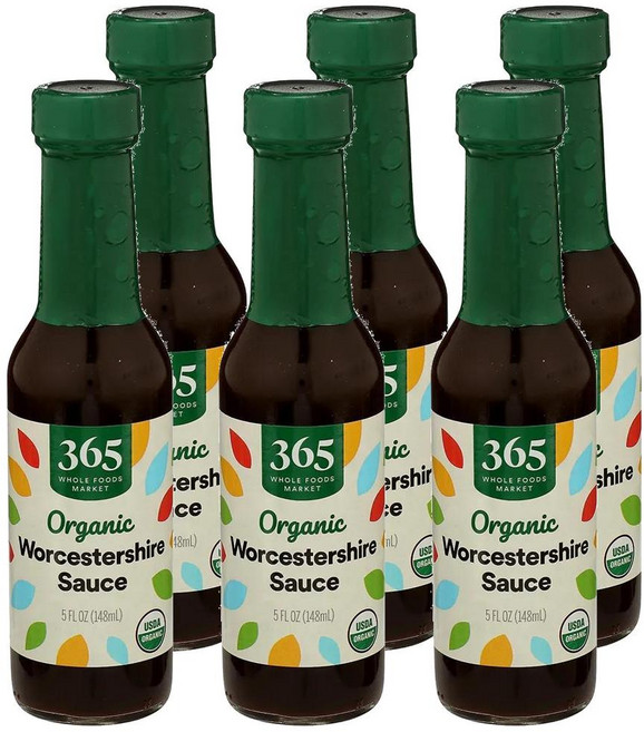 홀푸드마켓 우스터셔 우스터 소스, 6개, 148ml