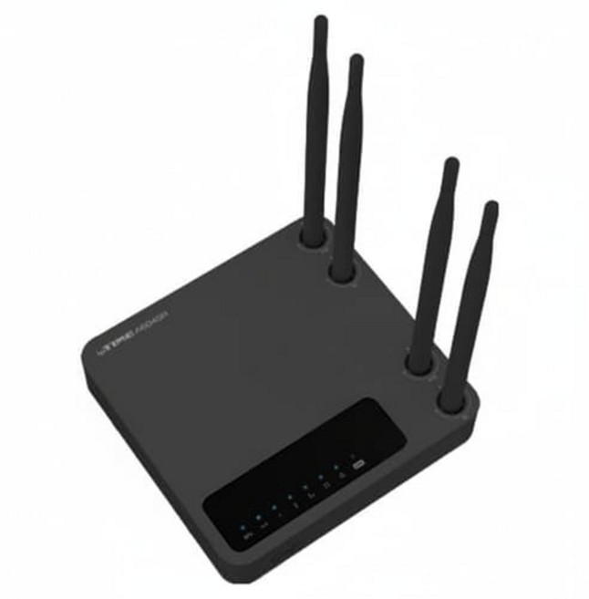 ipTIME 유무선 공유기 Black, A604SR(블랙), 1개