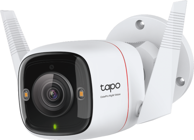 Tapo C325WB 2K 400萬畫素 AI偵測 戶外網路攝影機 Wi-Fi 監視器 IPCAM 雙向語音 PoE供電, 1個, C325WB +512G記憶卡