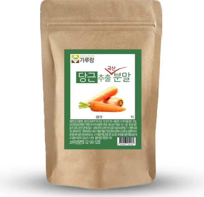 가루랑 당근 분말, 200g, 1개