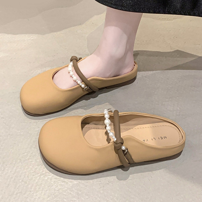 Modern Fashion 여성 사계절 뮬 슬리퍼 발편한 블로퍼 F72