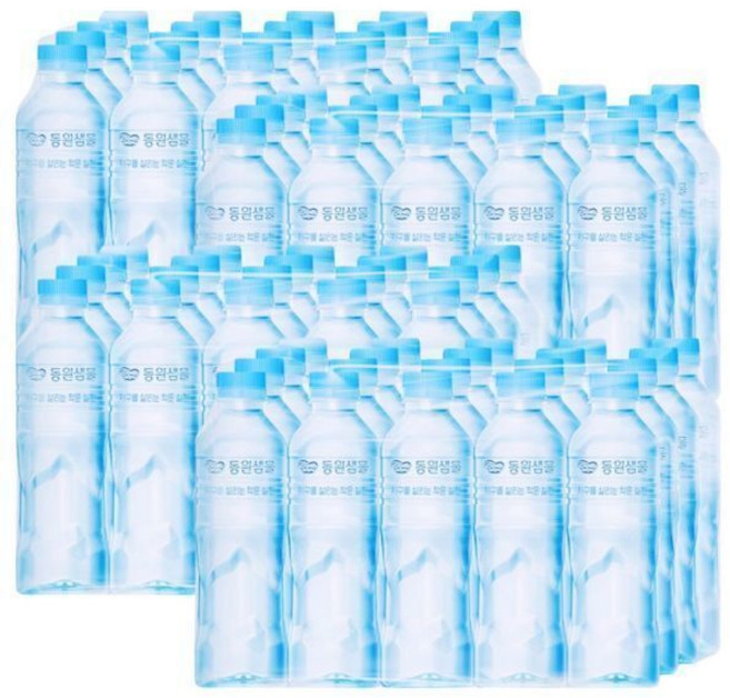 동원샘물 무라벨, 500ml, 80개