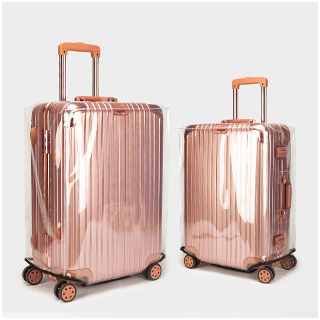 트레버 고급형 방수 캐리어 커버 투명 여행 가방 덮개