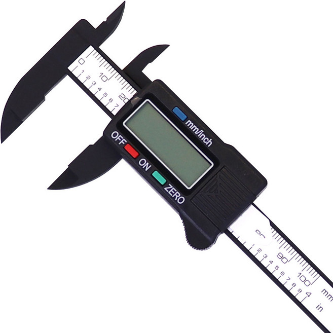 위니드 카본 디지털 버니어 캘리퍼스 100mm 노기스, 1개