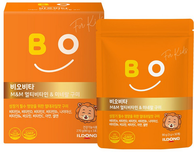 비오비타 엠엔엠 멀티비타민&미네랄, 270g, 1개