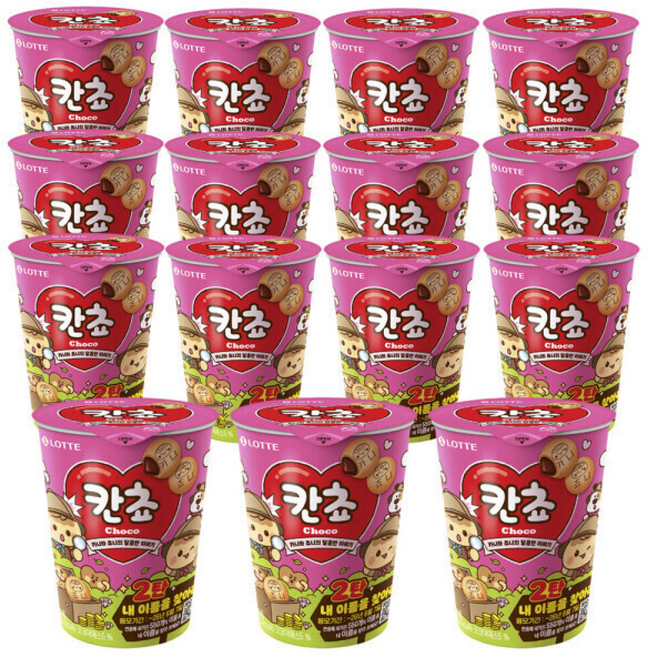 롯데 칸쵸 컵 내 이름을 찾아라 2탄, 88g, 15개