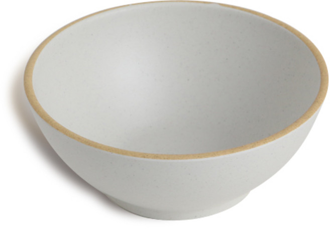 이천고백자 특한식볼 업소용 멜라민그릇 한정식 분식 다용도볼, 5볼 Ø120x70mm_TG-17305, 1개