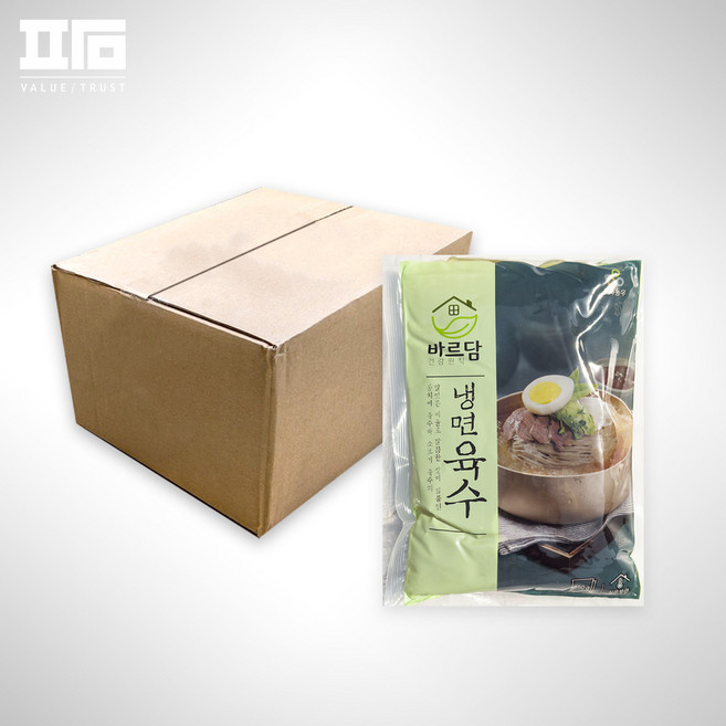 바르담 냉면육수, 350g, 30개