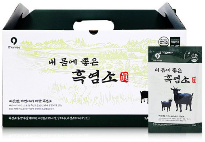 옻가네 내몸에 좋은 흑염소진, 2.4L, 2개