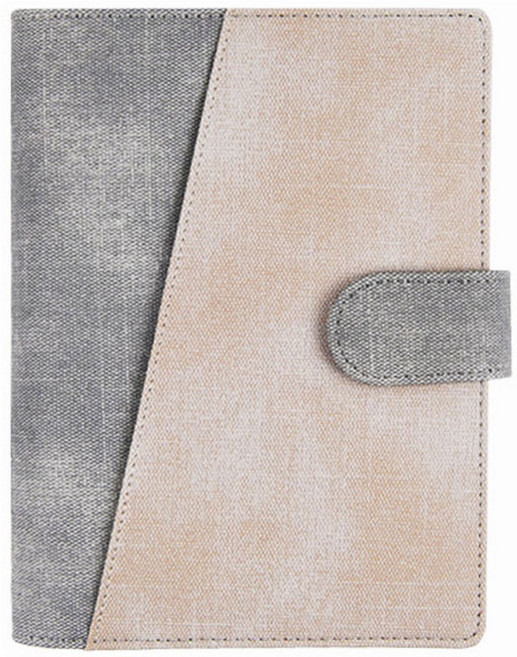 미래마켓 2026년 다이어리 6공 가죽 만년 시스템 다이어리 업무 업무용다이어리 회사, 그레이/브라운