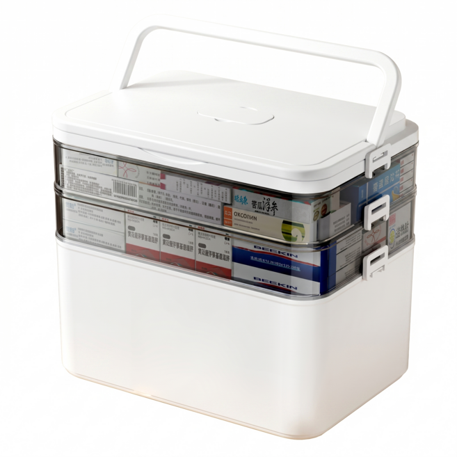 마슈 대형 3단 가정용 구급상자, 1개