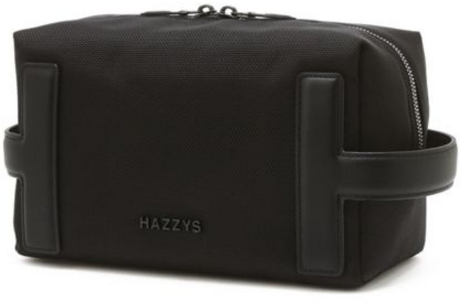 25FW 블랙 남성 PU 믹스 파우치 HUGF5F602BK, XXX