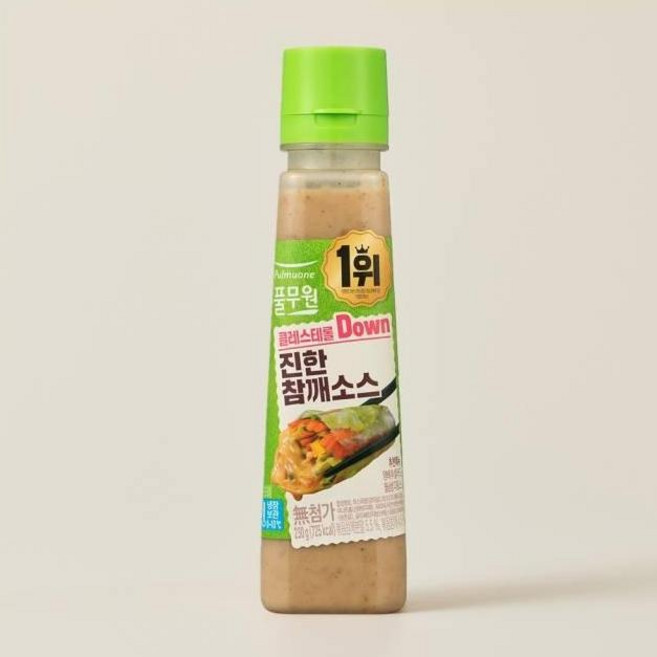 풀무원 진한 참깨 소스, 1개, 230g