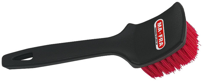 마프라 타이어 갈변 브러쉬 (레드), 1개, 레드