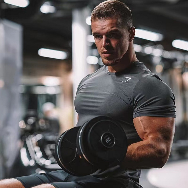 국내배송 짐샤크G003 헬스반팔티셔츠 짐웨어 프리미엄티셔츠