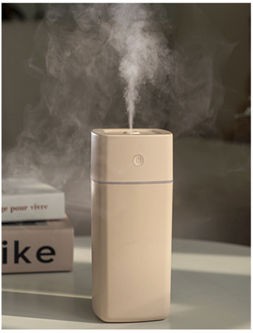 데일리 USB 미니 가습기 500ml 책상용 탁상용 필터2개 포함, 페일핑크