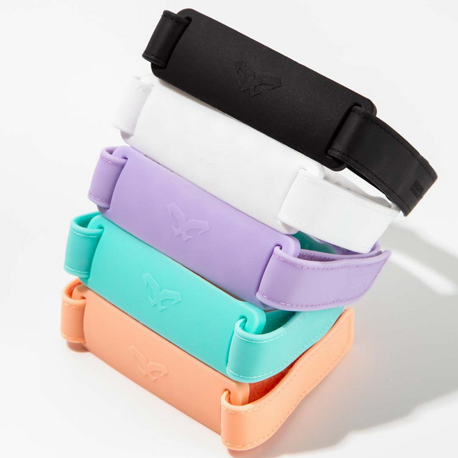 나루 스너그그랩 SK1 워셔블 슬개건 충격 통증 무릎 보호대, 퍼플, 1개