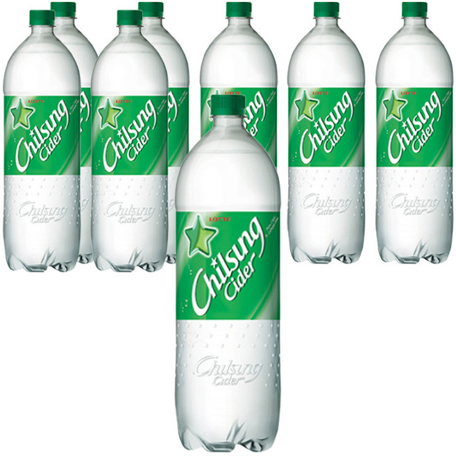 롯데 칠성사이다, 1.8L, 8개