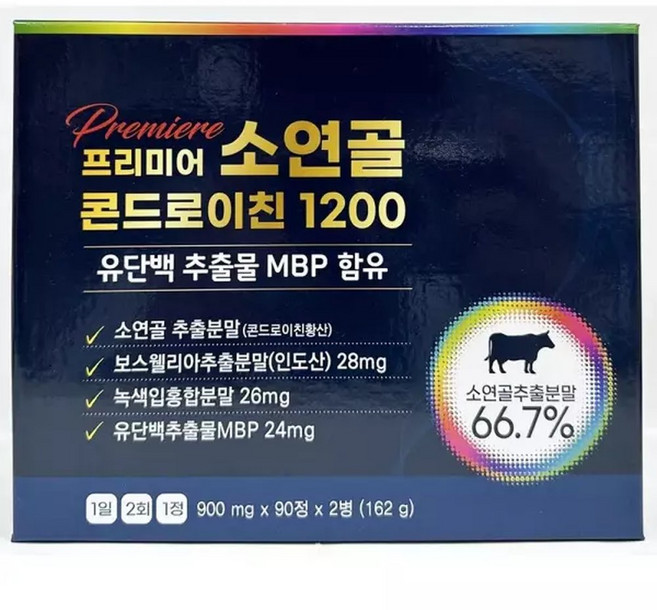 프리미어 소연골 콘드로이친1200 180정, 1개