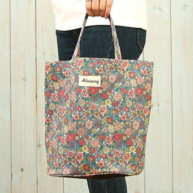 방수 멀티백 블루꽃 목욕가방 다용도가방 수영가방 캐주얼 데일리 티켓가방 pon+585vV, 1개