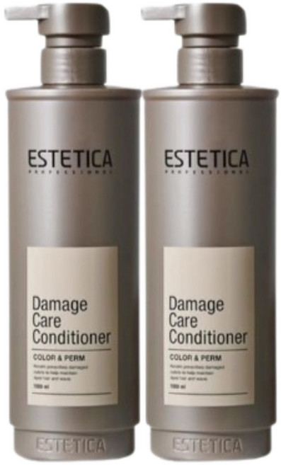 1+1 에스테티카 데미지 케어 컨디셔너 1000ml x2 미용실 추천 린스 향기좋은, 2kg, 1개