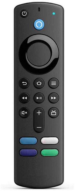 L5B83G 교체 음성 스마트 리모컨 아마존 파이어 TV 스틱 3 세대 큐브 라이트 4K, 2) For hulu