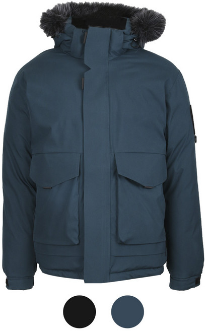 [파파브로] 탈부착 퍼후드 멀티포켓 방한 숏 패딩점퍼 SM-JUW-FURHOOD