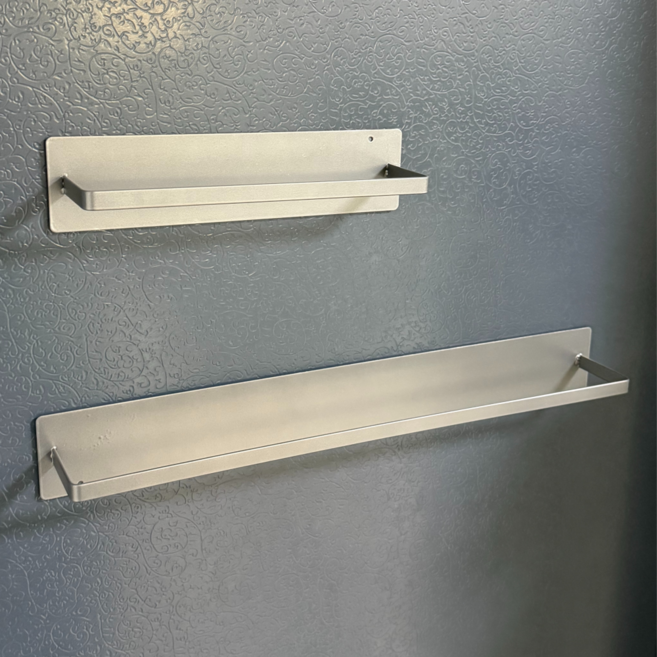 슈랜헤이 현관문 슬리퍼 우산 자석거치대 대소형 2종, 1세트, 그레이