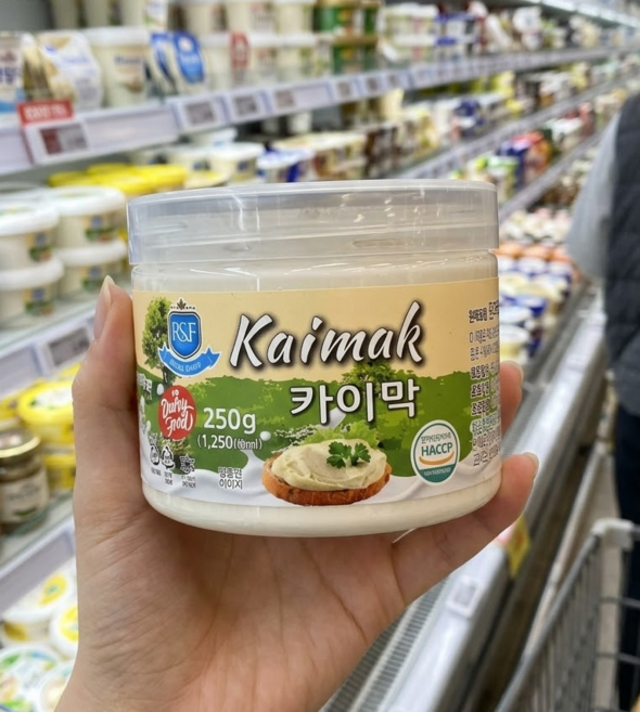 [로얄푸드] 매일 고소하고 진한 카이막 크림, 2개, 250g