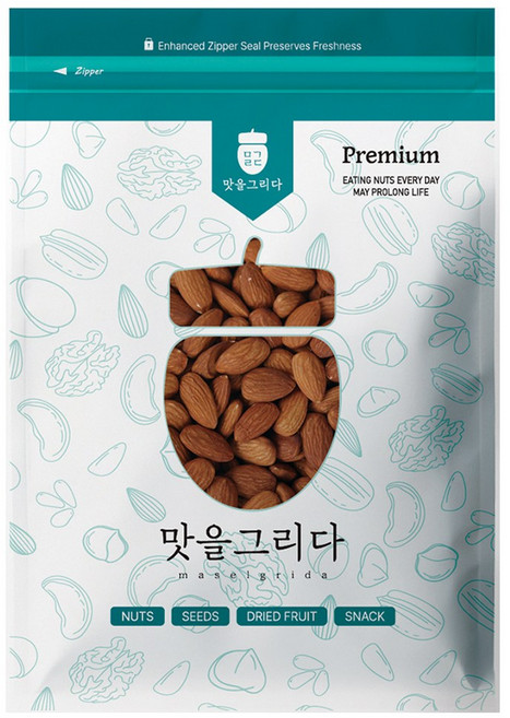 맛을 그리다 볶음 아몬드 1kg 25년산, 1개