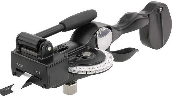 DYMO 코뿔소 라벨러 1011 금속 테이프 시스템 키트, Embosser