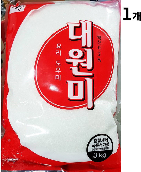 대원 대원미 3Kg 식자재 미원 주방용품 MSG dew+73347GT