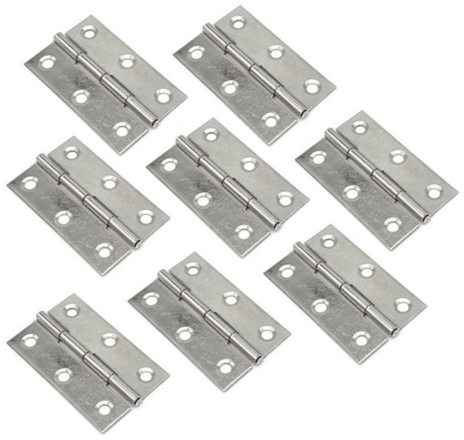 아이베란다 스텐 경첩 가구철물 힌지 부속, 8개