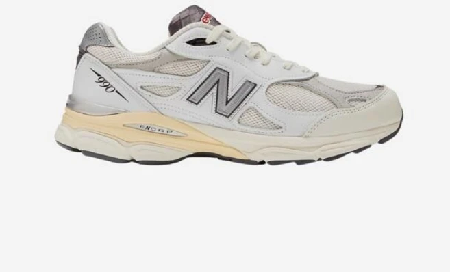 뉴발란스 990 운동화 그레이 트리플 블랙 화이트 M990 퓨어셀 (증정품 수납백), AL3, 285 - 쿠팡