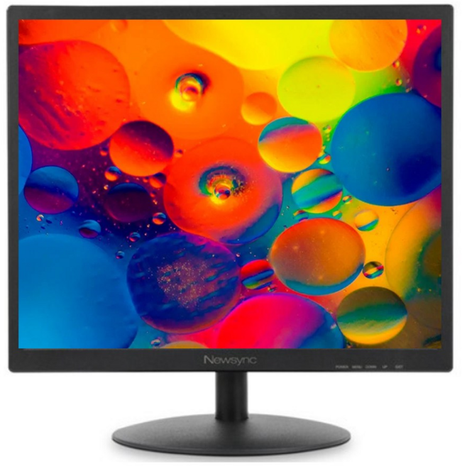 비트엠 cctv 모니터 17인치 와이드 4:3 내장스피커 HDMI지원 벽걸이가능 HDR 2ms 리퍼비시, B1743H 리퍼비시, 43.18cm