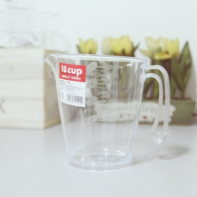 일본 이노마타 1L 계량컵 계량도구 1리터, 1개
