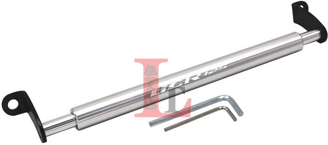 하우주 USR125 튜닝용품 오토바이 멀티 핸들 크로스바 스쿠터 멀티바 디보125 UHR125, 디보125-실버