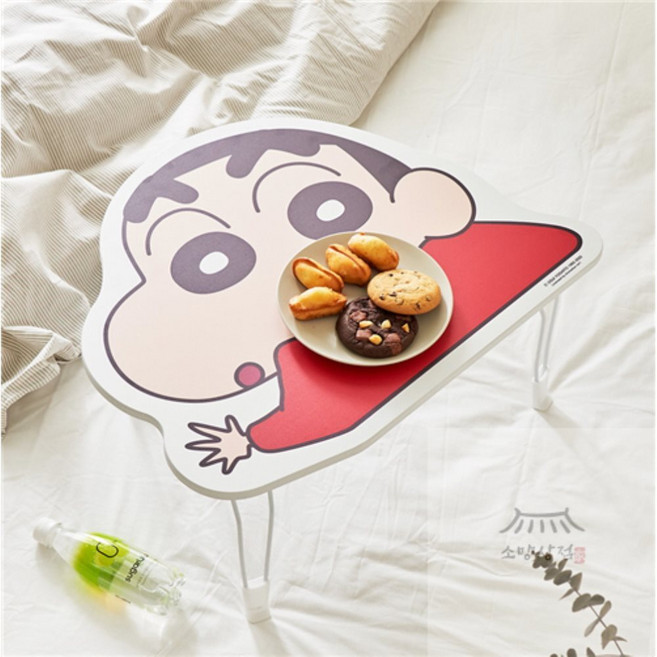 소망상회 짱구 얼굴 테이블 - 짱구는 못말려 공부방책상