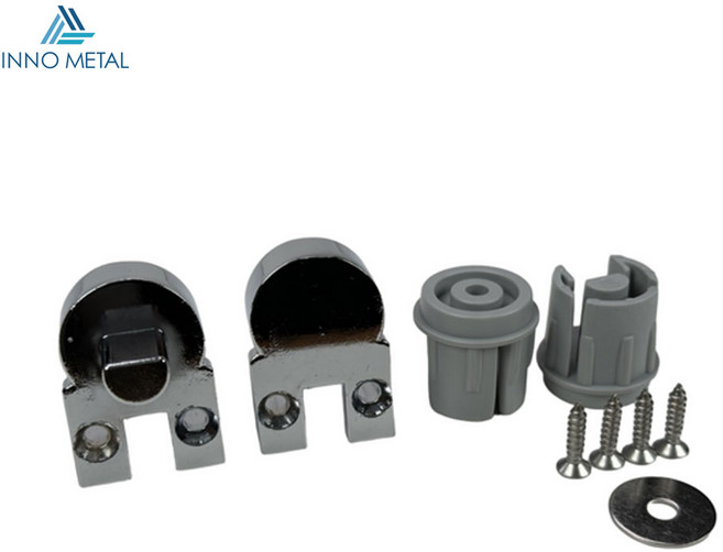 이노메탈 / 무힌지 상하캡 B타입 실버 / 샤워부스용