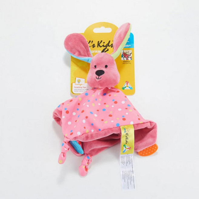 케이스키즈 애착담요 유아놀잇감 출산선물 패트릭 유아용품, 1개