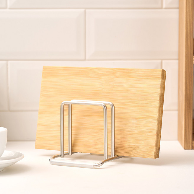 바겐슈타이거 SUS304 도마 정리대 (소) 주방정리 도마거치대 냄비뚜껑, 1개