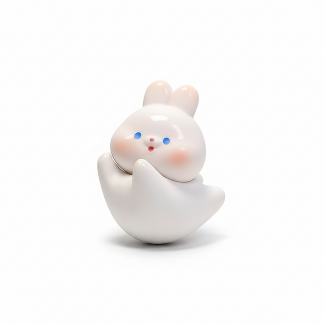 동물 오뚜기 인형, 토끼, 1개