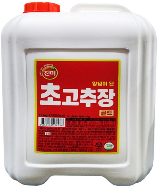 진미 양념이된 초고추장13KG, 3개, 13kg
