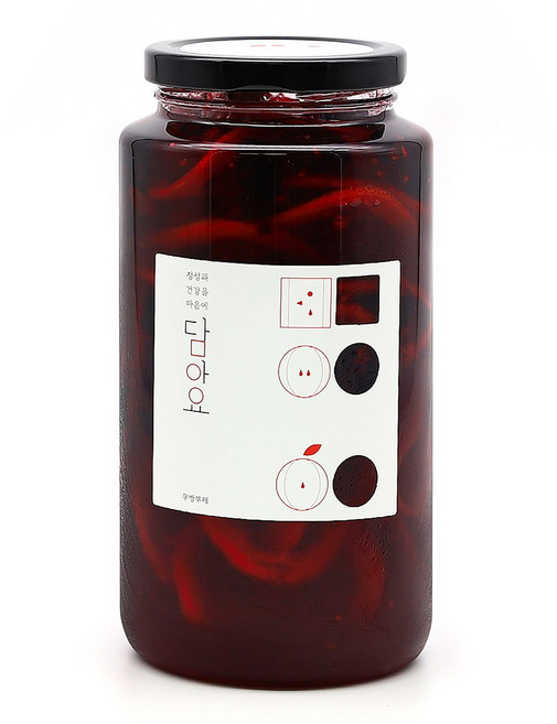 담아요 수제 베리청, 1kg, 1개