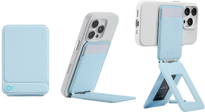 MOFT 트라이팟 월렛 맥세이프 카드지갑 거치대 각도조절 스탠드 핸드폰 삼각대