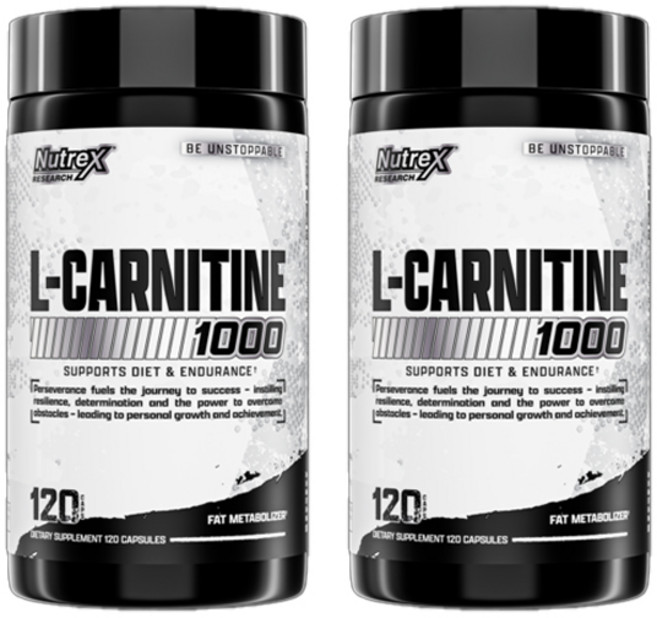 Nutrex Research Lipo 6左旋肉鹼膠囊, 120入, 2個, 120錠